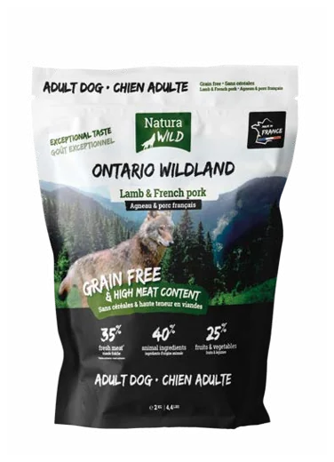 שק Ontario Wildland: Exceptional Taste של Natura Wild